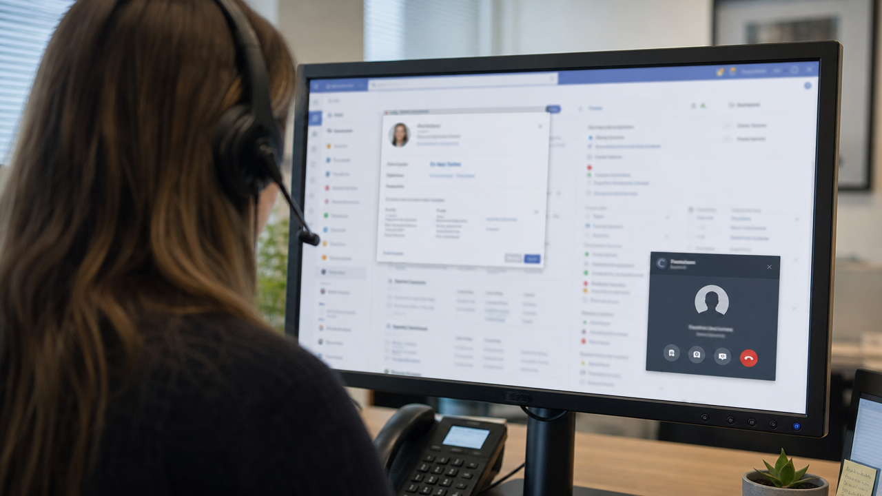 ارتباط CRM و VoIP