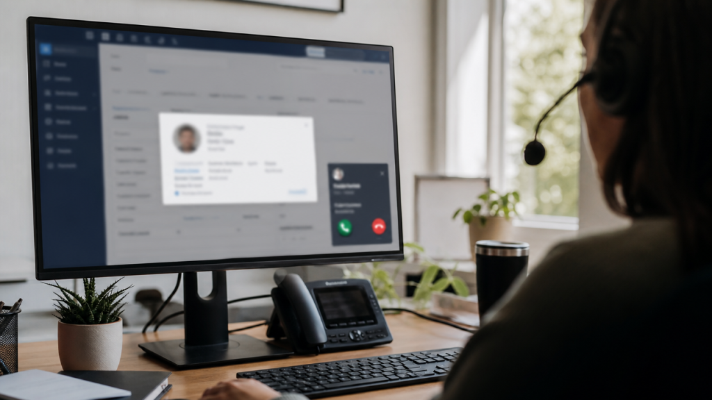 ارتباط CRM و VoIP